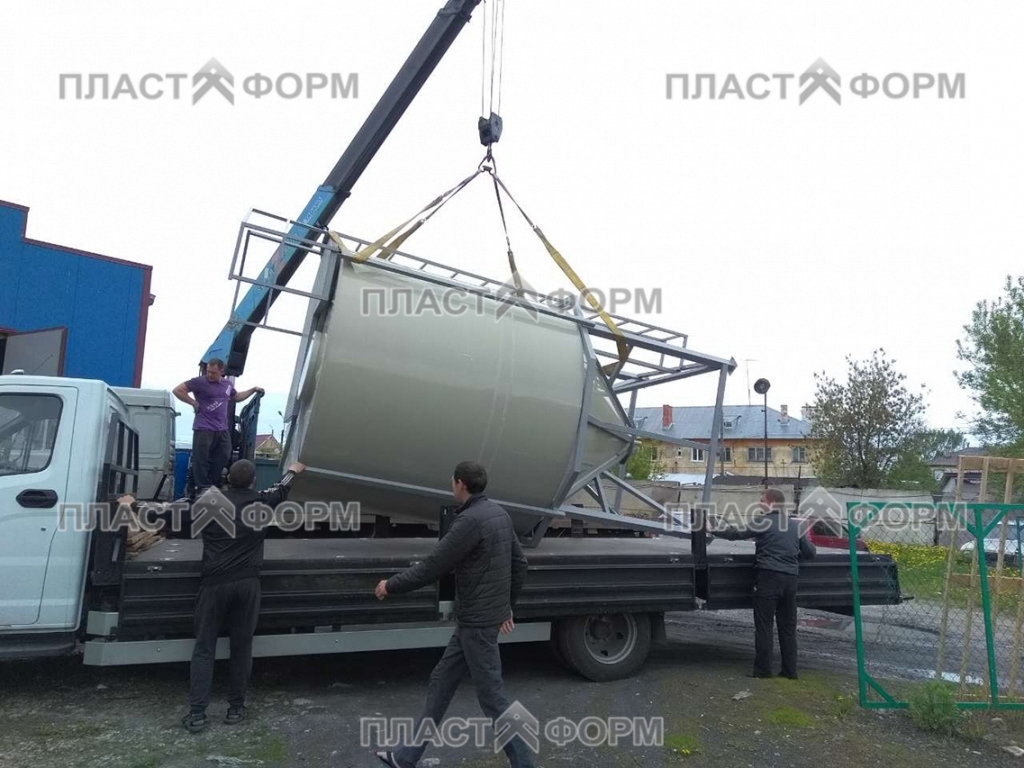 Силос с конусным дном