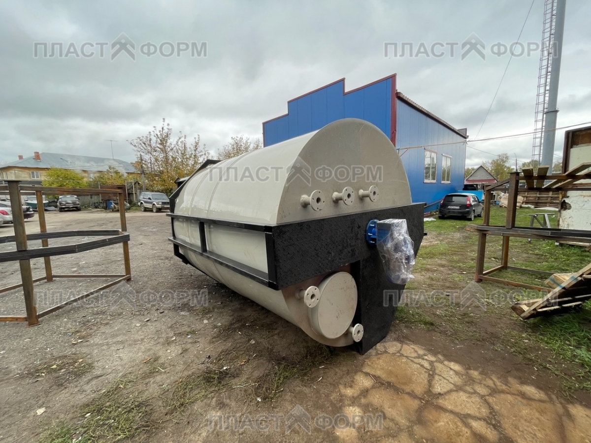 Емкость с перемешивающим устройством