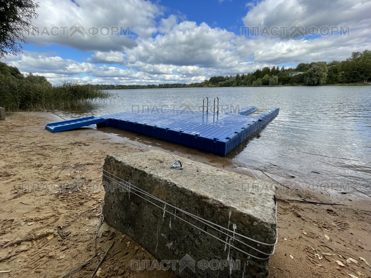 Сборка понтонов