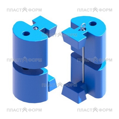 Элемент крепления стойки понтона