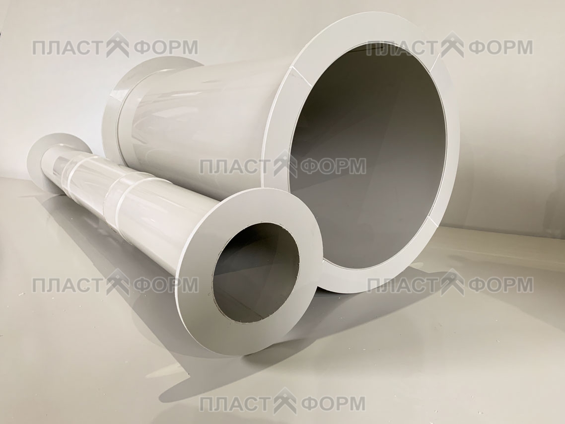 Круглые воздуховоды из пластика