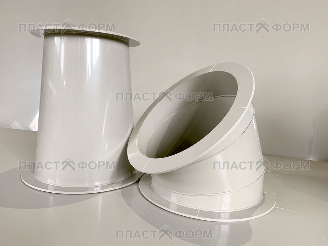 Переходы и отводы из пластика