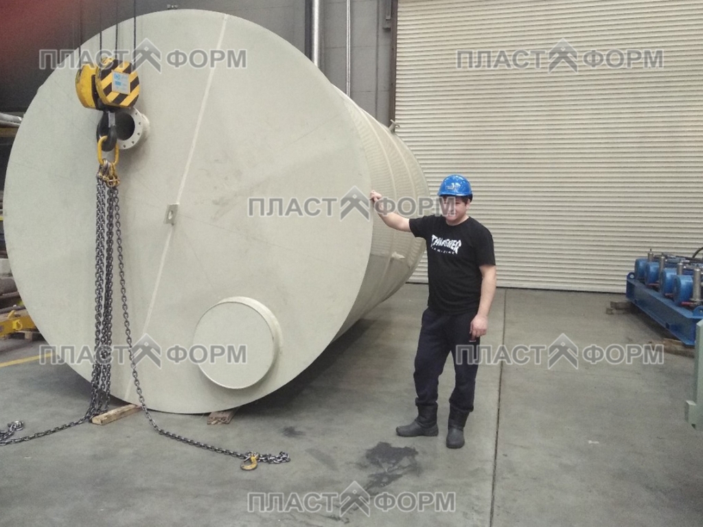 Изготовление пластиковой емкости 30 м3